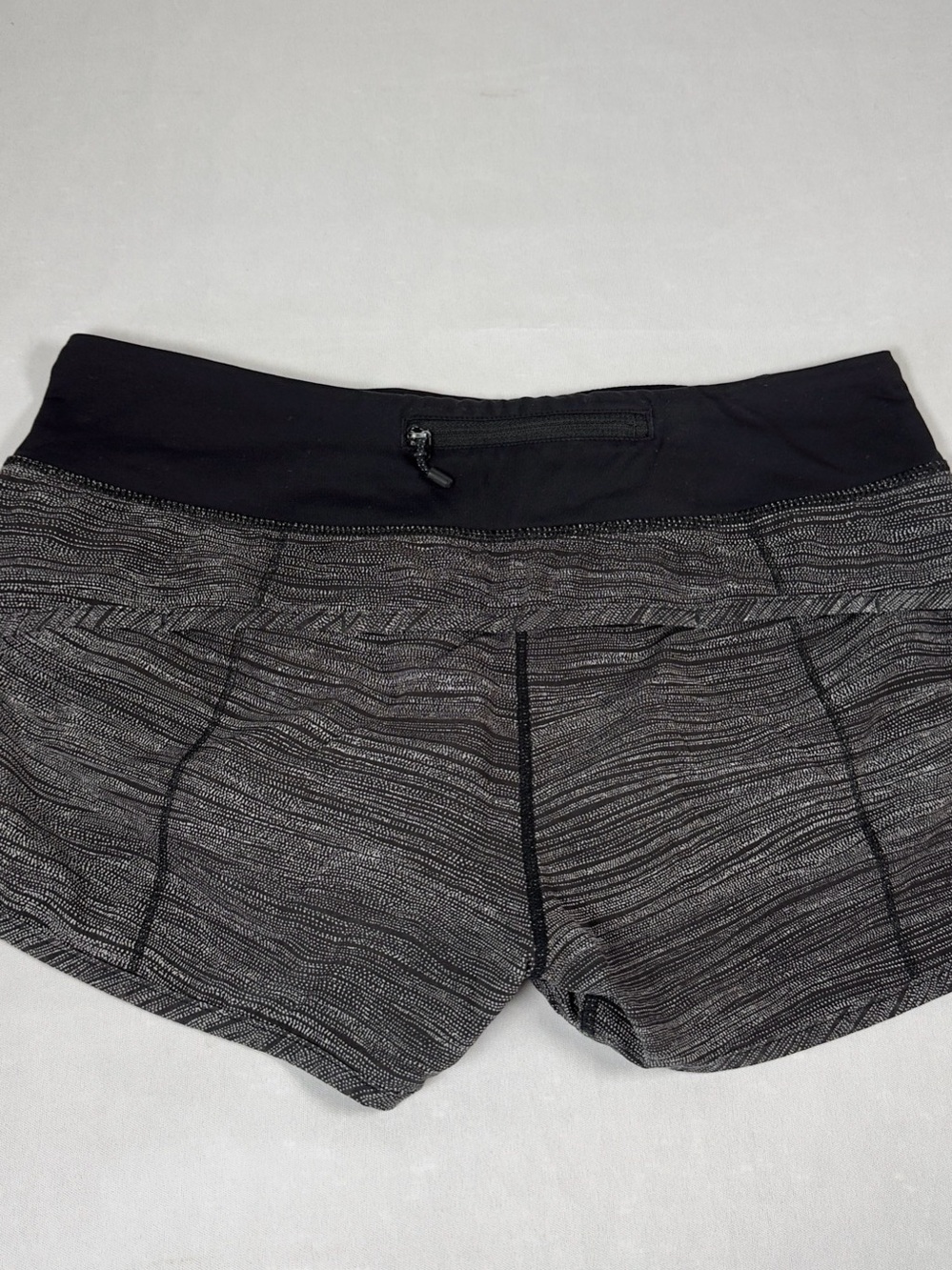 Lululemon Speed Short (4-Way Stretch 2.5") 2.5" Black & Gray